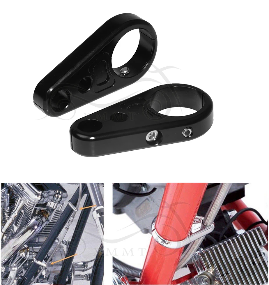 Пара 1 '✥ мм мотоциклетный тормозной клатч провод кабель Руль Зажим