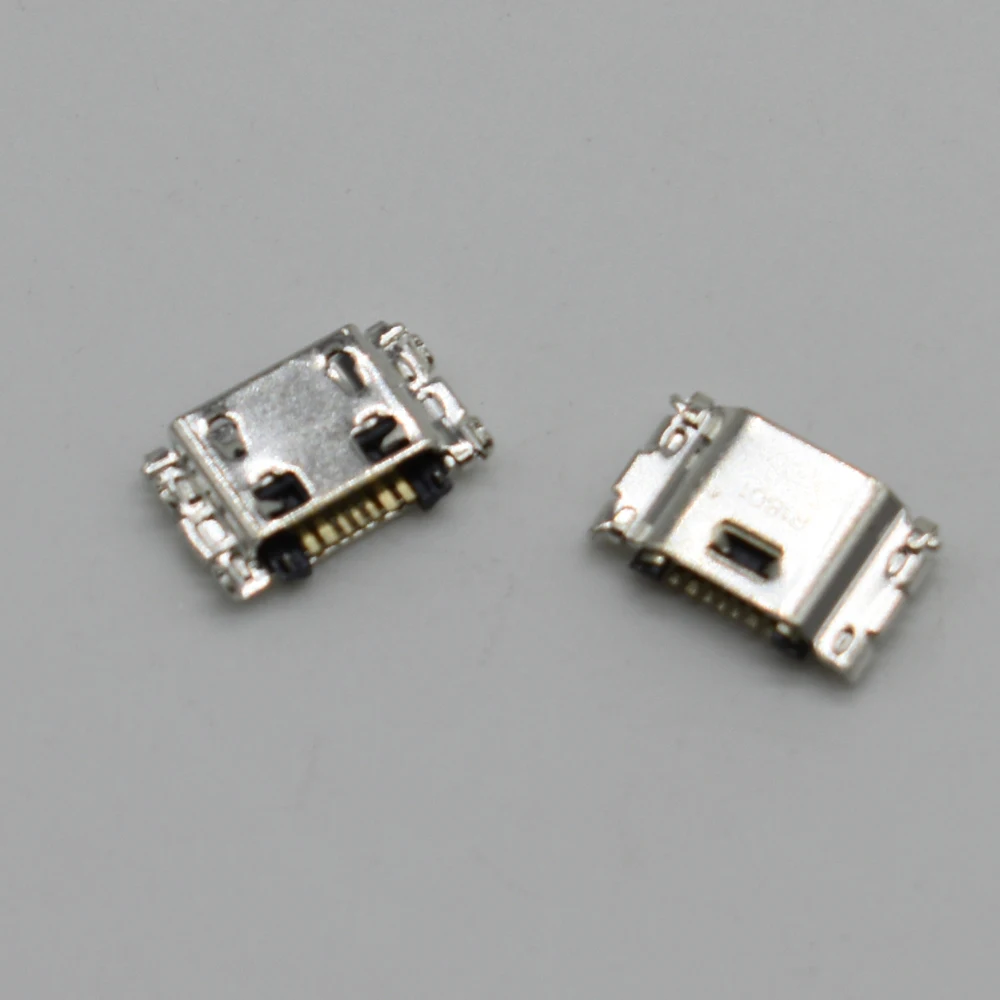 10 шт./лот Micro USB разъем для зарядного порта устройства Док станция Samsung J5 J500 SM J1 J100 J3