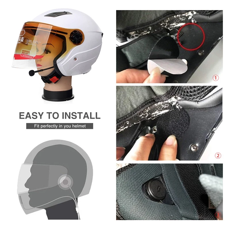 L1M Bluetooth гарнитура шлем Беспроводные наушники с микрофоном Наслаждайтесь стерео