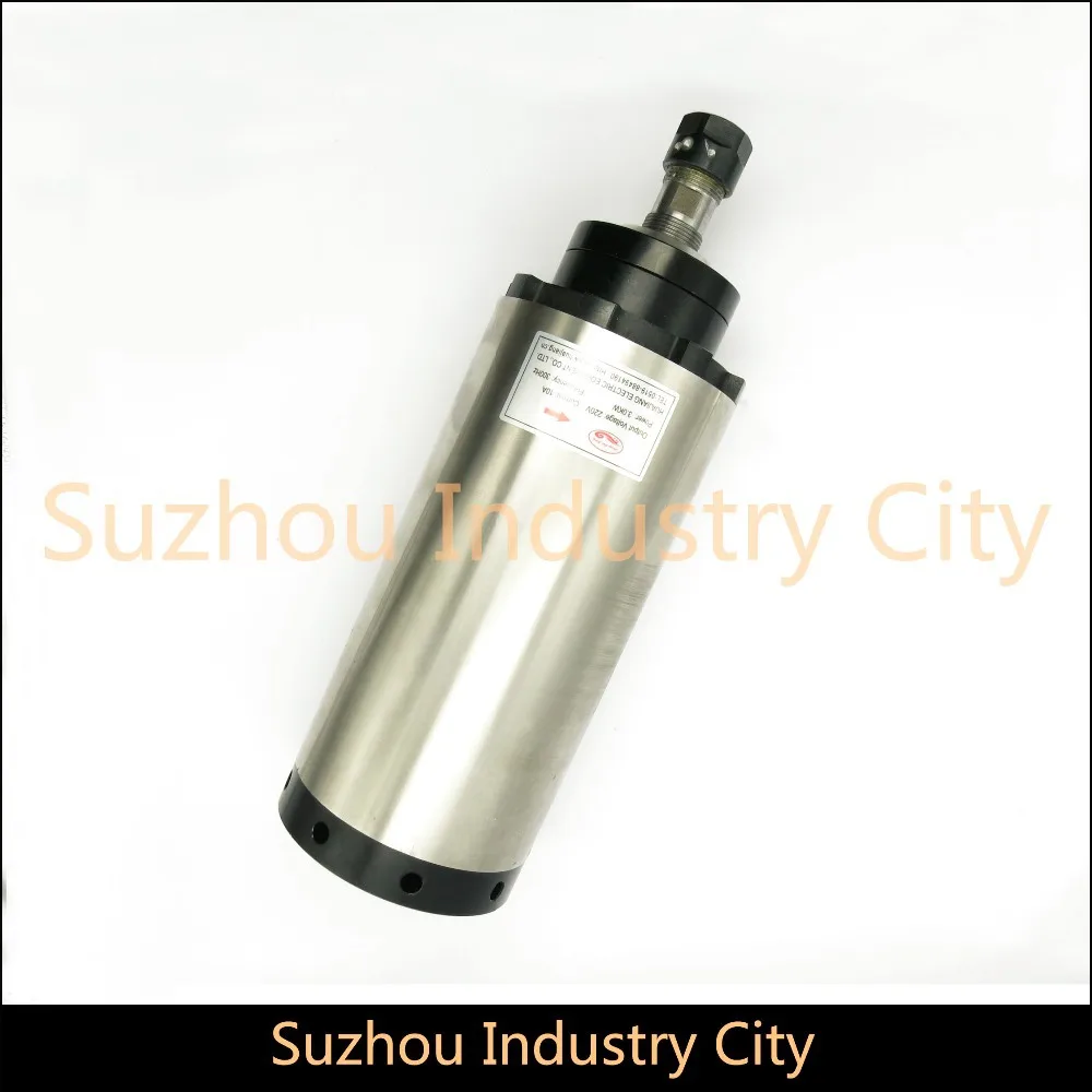 3 КВТ электродвигатель шпинделя с воздушным охлаждением ЧПУ круглого типа для