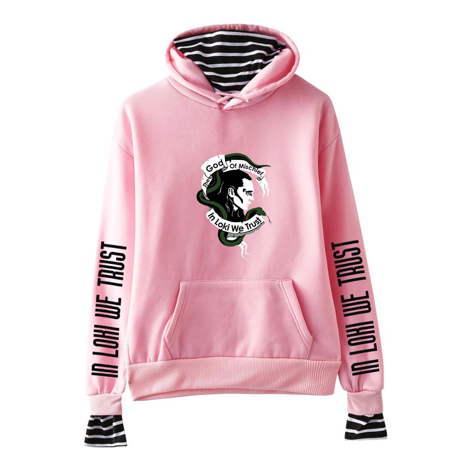 Свитшот LOKI с имитацией двух предметов свитшот принтом Топ чулок Локи том