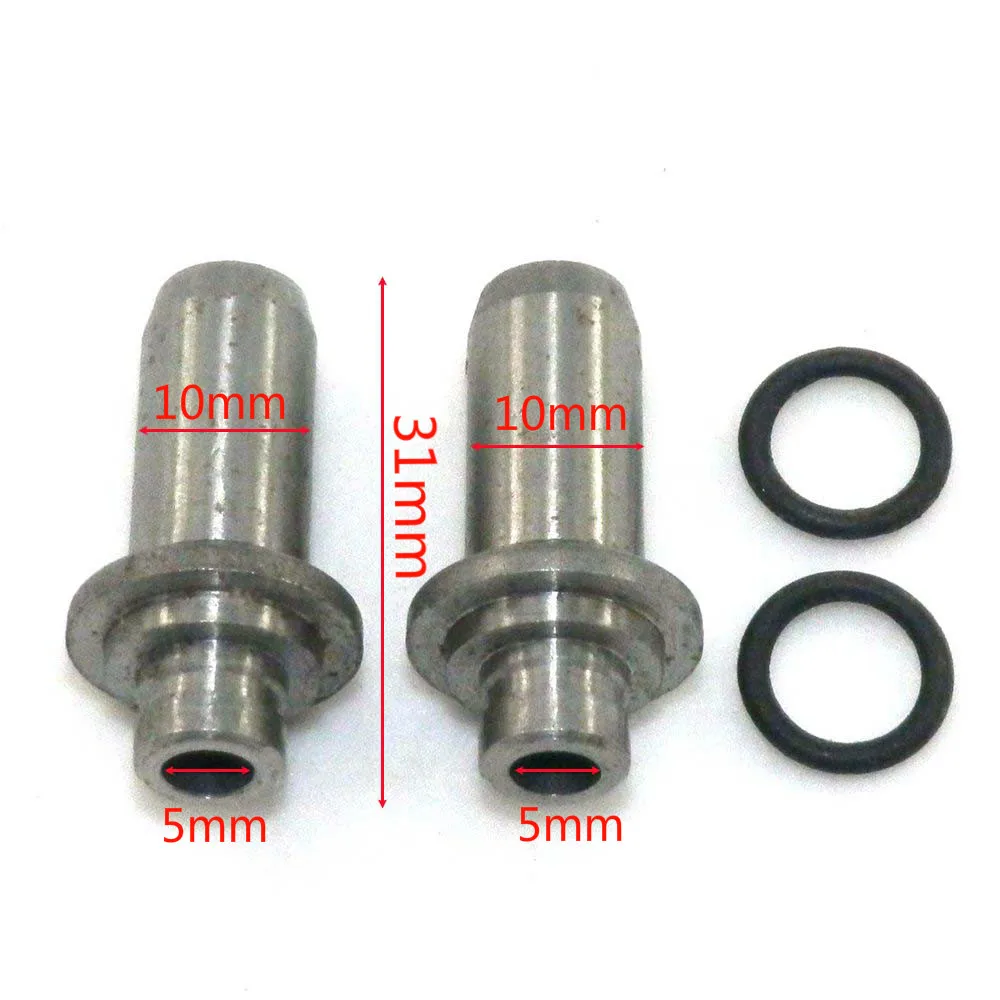 GY6 50 Пара направляющая клапана трубы для мотоцикла и скутера Yamaha GY650 GY6125 GY6 GN CG 50 125 150 200 EN125 WY125 CB125 CB150 ZY125 CA250 - Цвет: GY6 50