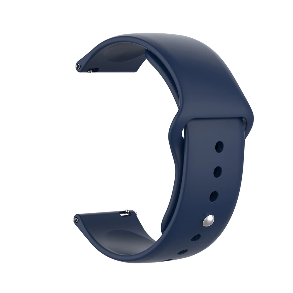 20 мм силиконовый ремешок для Amazfit bip Smartwatch сменный ремешок на запястье для samsung Galaxy watch Active/42 мм влагостойкий ремешок для часов