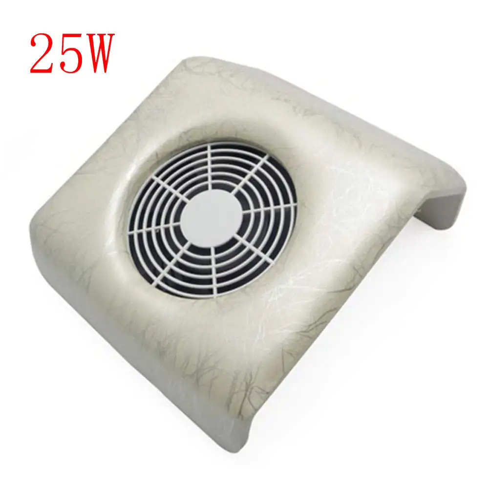 25W White Сборщик пыли для ногтей маникюрный набор машина УФ-гель для ногтей Очиститель маникюрные инструменты набор для нейл-арта Оборудование для ногтей - Цвет: 25W White