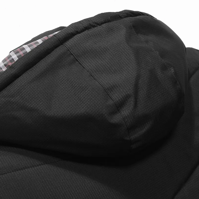 Men Boys Casual Warm Hooded Winter Zipper Coat Outwear Jacket Top Blouse | Мужская одежда