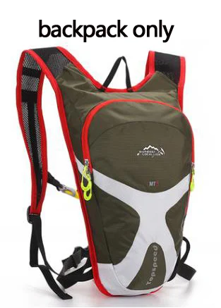 army green backpack 5L рюкзак для кемпинга, высокое качество, походная сумка, 6 цветов, сумка для воды для бега - Цвет: army green backpack