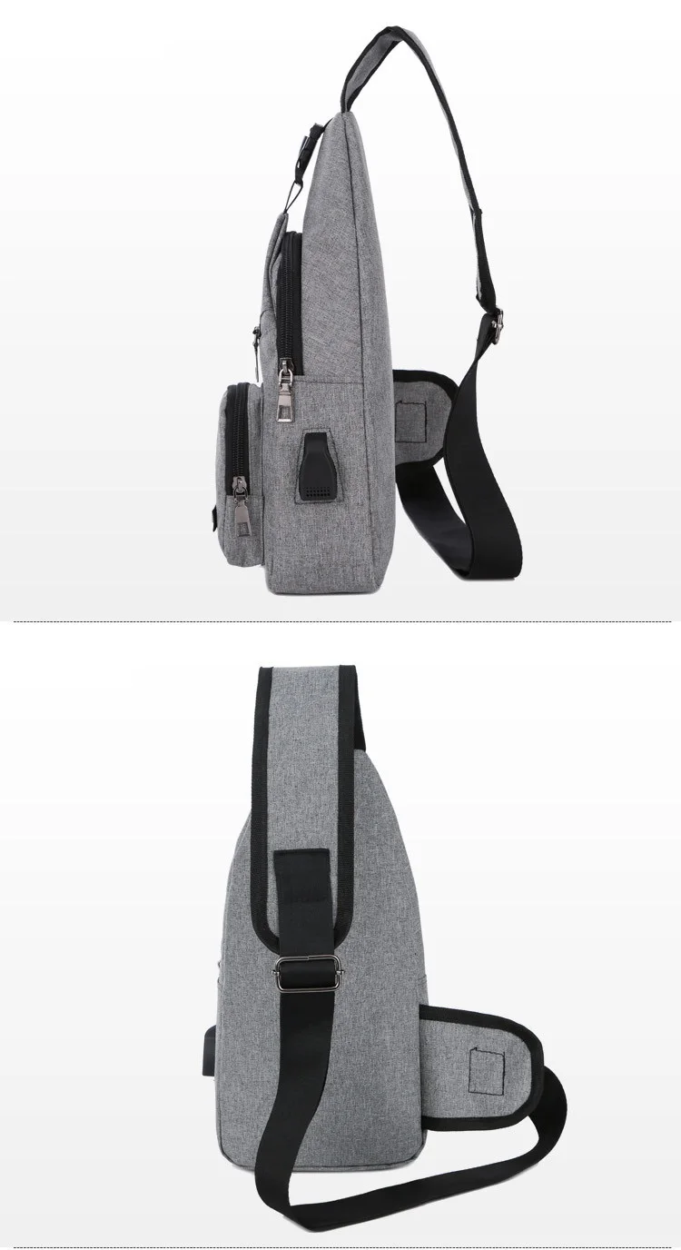 Мужская сумка, usb зарядка, слинг, сумки, мужская сумка для отдыха, ультра-светильник, уличные спортивные сумки для туризма