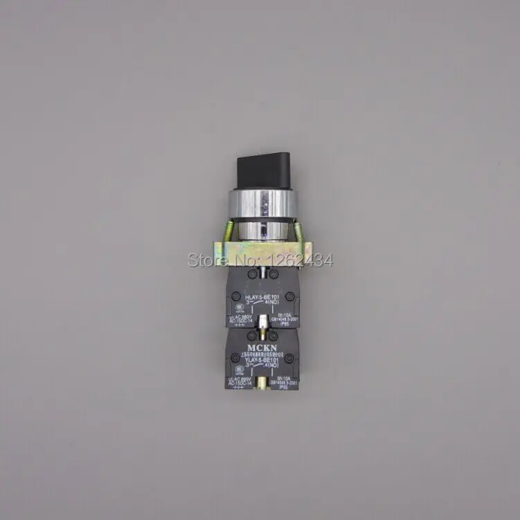 

XB2BD45C 4NO 2 Positions Momentary Select Selector Switch Replaces Tele