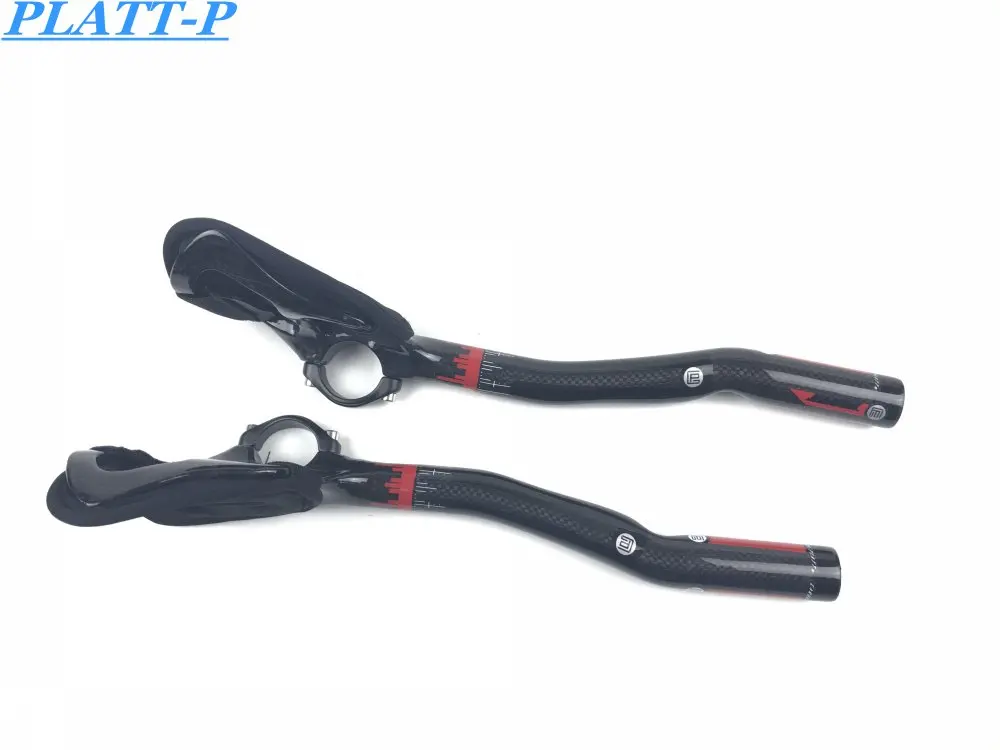 Положите остальные руль велосипеда волокна углеродный PLATT Аэро бар TT для 31 8 мм