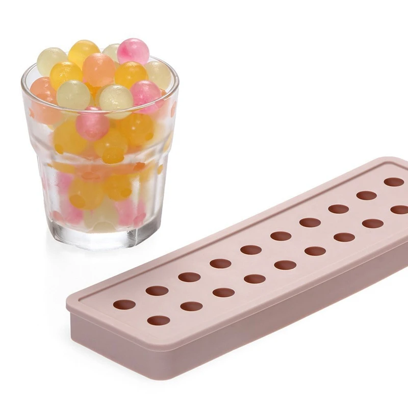 1 шт. 20 отверстий силиконовые ледяные шары формы для мороженого подносы кубиков