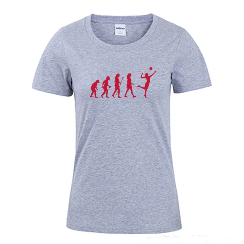 Футболка женская с коротким рукавом и рисунком воллейбольного мяча | Женская