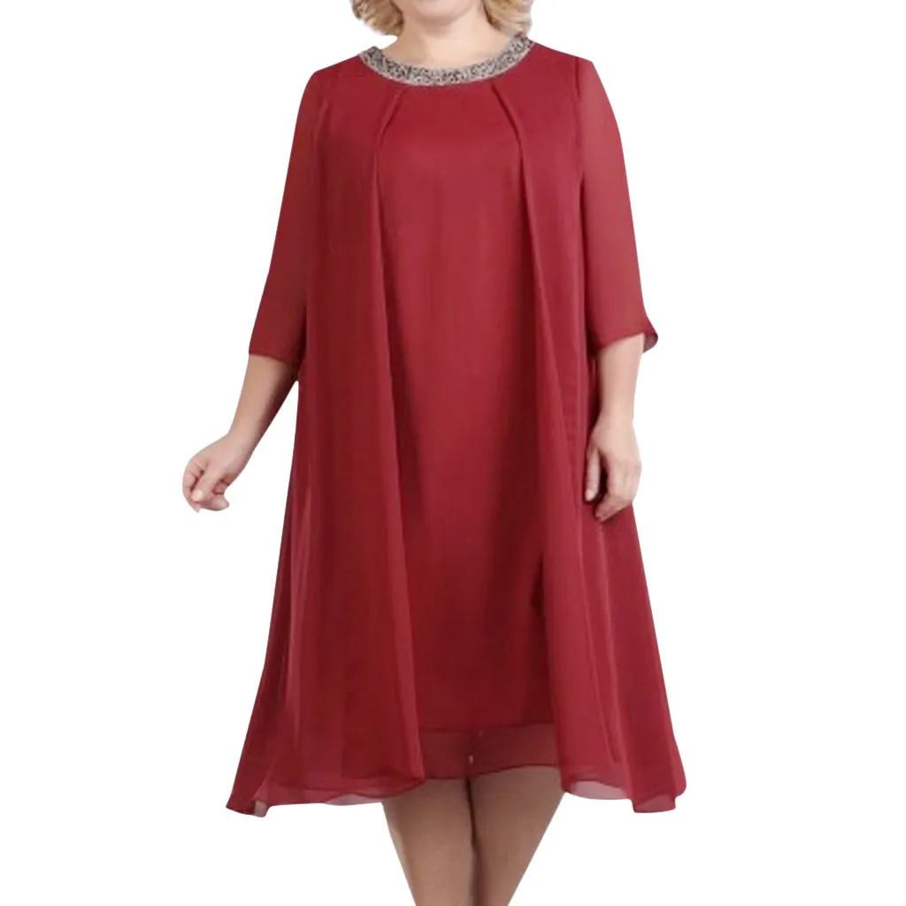 3 вида стилей летнее пляжное повседневное женское платье с О образным вырезом