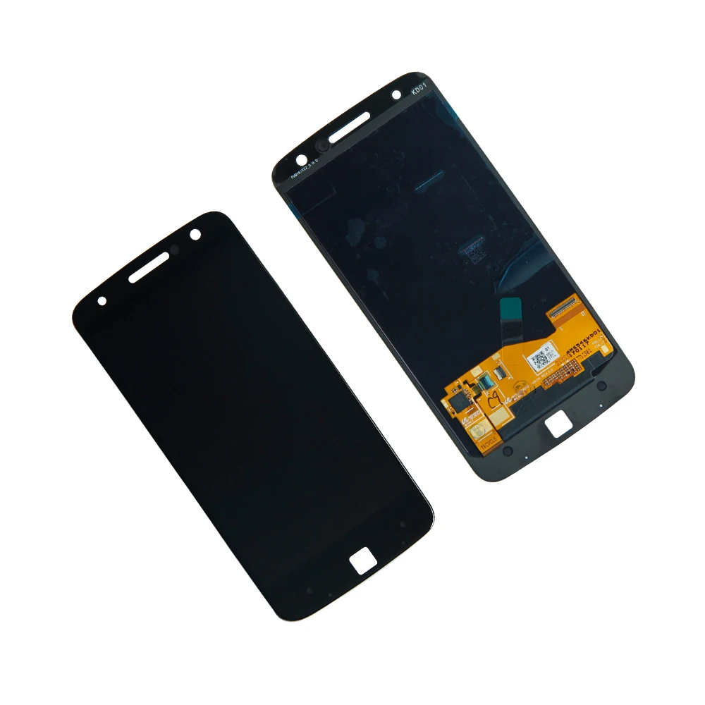 ЖК-дисплей для Motorola Moto Z Droid XT1650-01 XT1650-03 XT1650 ЖК-дисплей кодирующий преобразователь сенсорного экрана в сборе Запчасти для ремонта