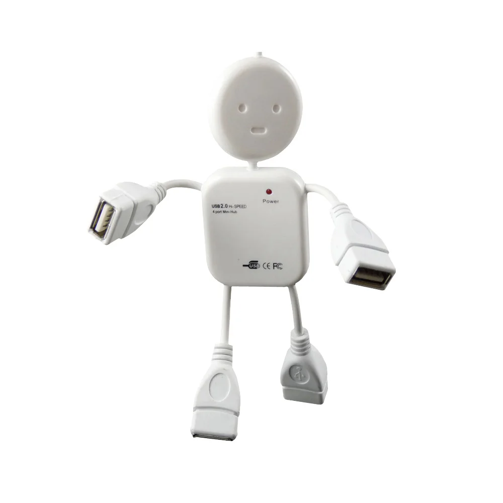 4 портовый Суперскоростной usb хаб 2 0 разветвитель периферийные устройства для
