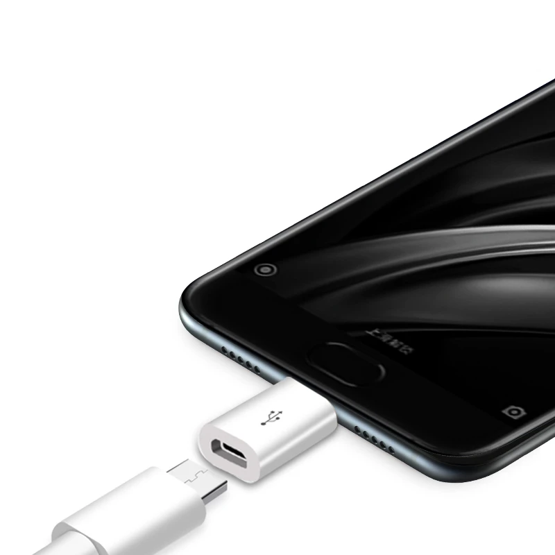 2 шт. Micro USB к адаптеру Type-C для Samsung S8 S9 + Note 9 LG G5 G6 Xiaomi 4S Plus 6X usb-кабель зарядки |