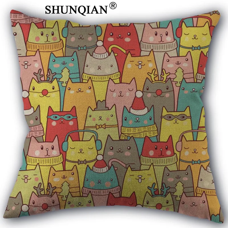 Чехол для подушки из хлопка и льна 45x45 см|linen pillowcase|pillow casedecorative pillow case |