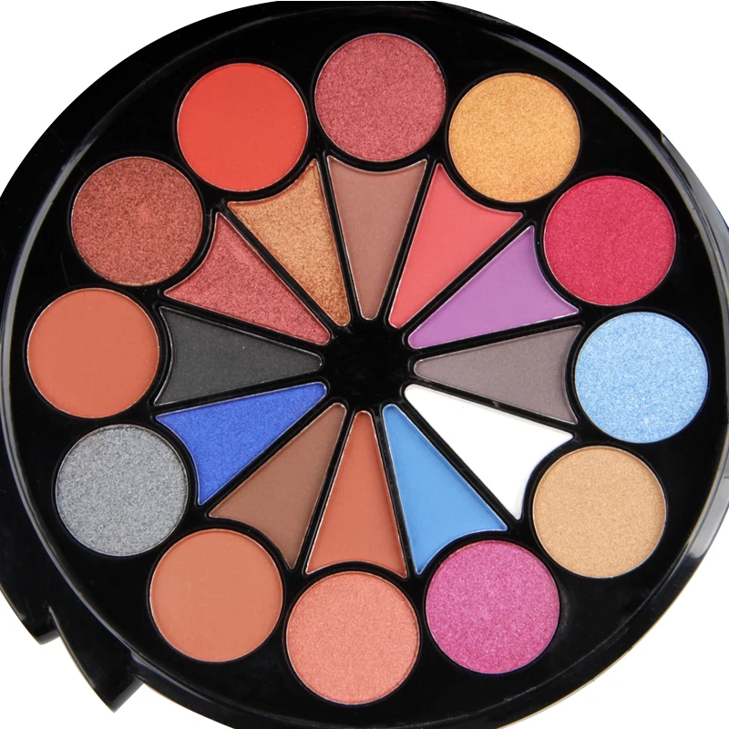 MISS ROSE Набор теней с пятью в одном набор цветов для макияжа коробка ремонта румян| |