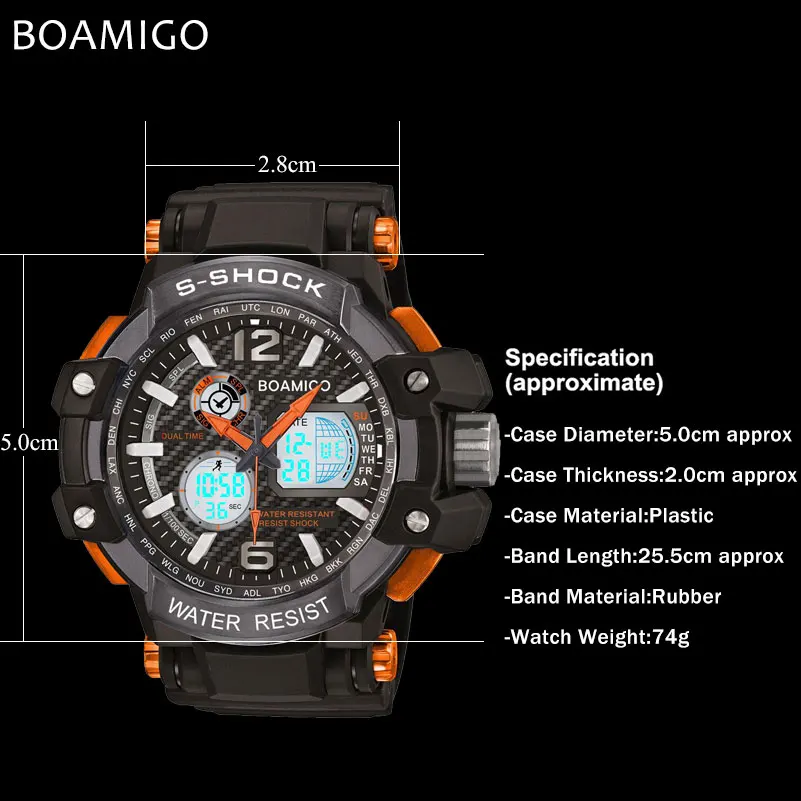 S Shock    -     BOAMIGO    50   Reloj