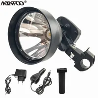 Rechargeable LED Scope Mounted Spotlight Ultra Bright CREE MT-G2 25W LED Weapon Light 150mm Lens Size Rifle Gun Mounted Lamp