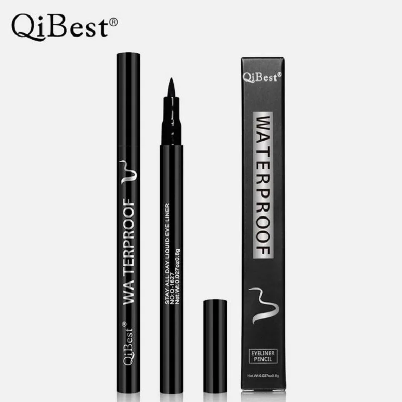 2017 самая дешевая водонепроницаемая черная жидкая подводка для глаз Ручка Макияж