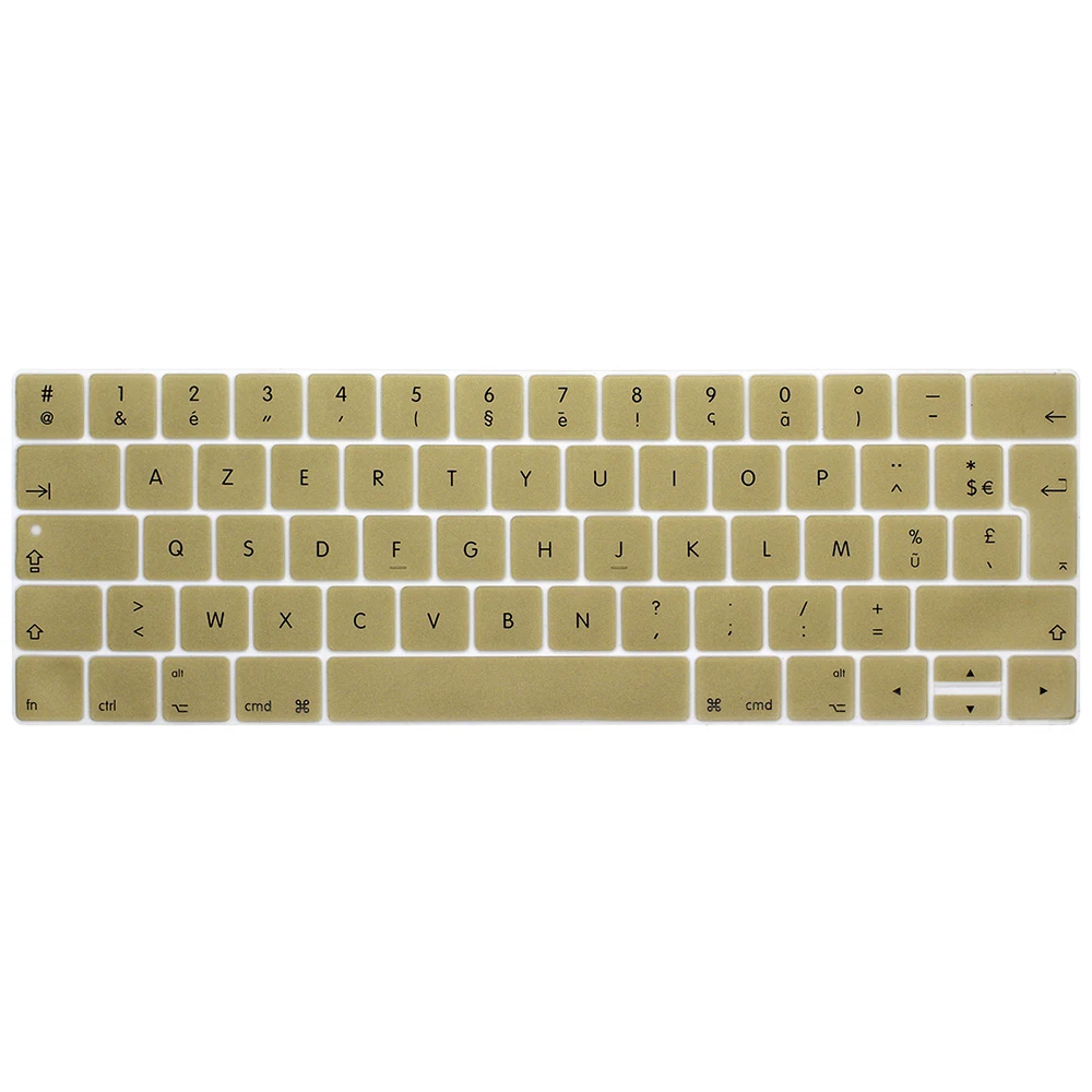 Для MacBook New Pro 13 A1706 и 15 A1707 2017 с сенсорной панелью французский язык буквы AZERTY