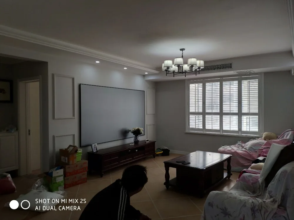 Австралийские популярные деревянные заслон для посадок белого окна