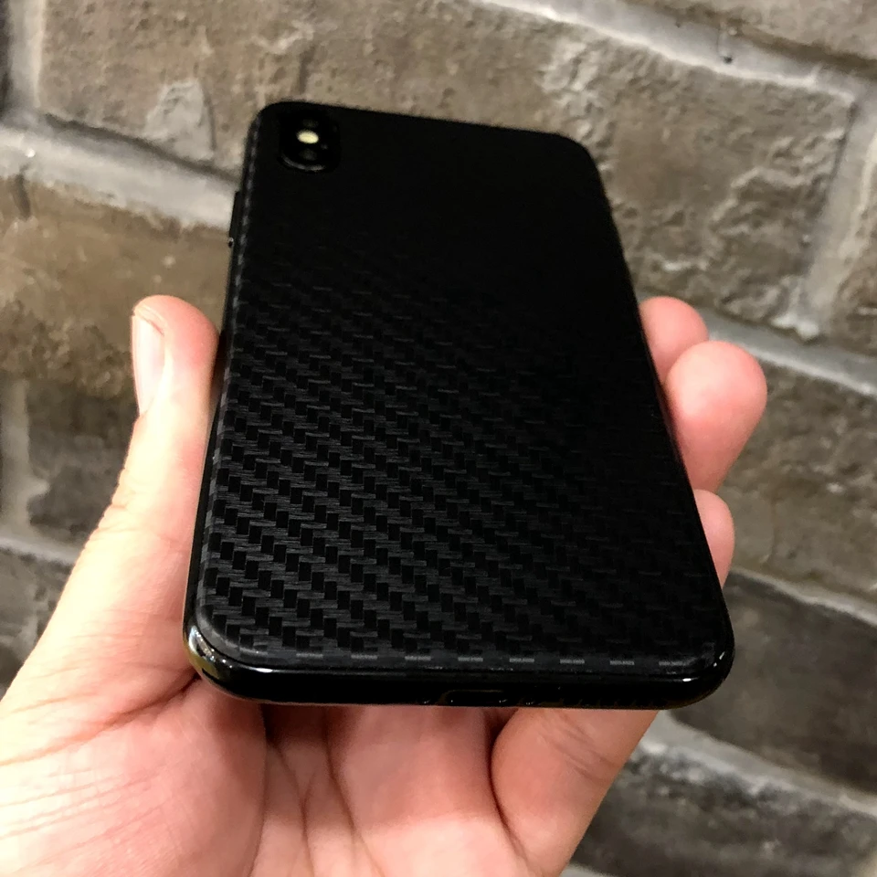 Xwmkai полное покрытие задняя пленка для Apple Iphone X Xr Xsmax изогнутая углеродное волокно Черная задняя защитная пленка для Iphone Xr Xs X