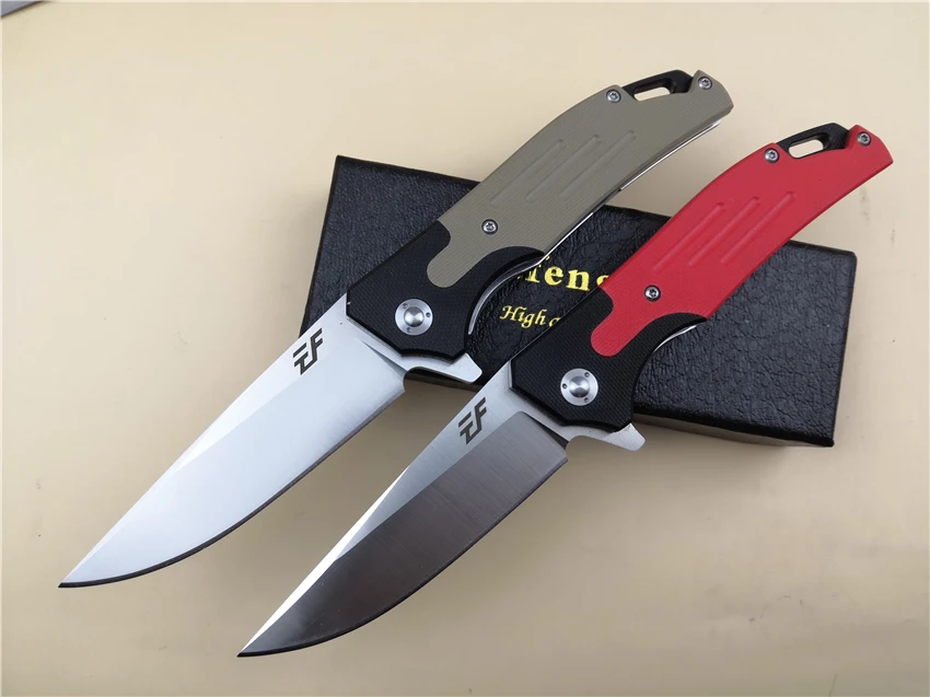 Eafengrow EF53 D2 складной нож g10 Ручка флип карманный/EDC/нож открытый/Кемпинг/утилита/нож выживания складной инструмент