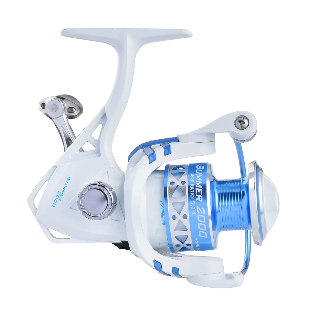 KastKing New Left/Right 5.2:1 Graphite Body Spinning Reel 10BB Aluminum Handle Carp Fishing | Спорт и развлечения