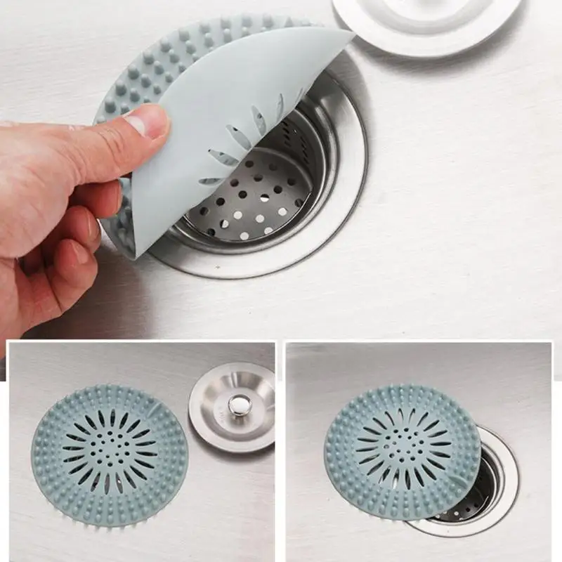 Сливная сетка для пола силиконовая крышка сливный фильтр раковины ванной