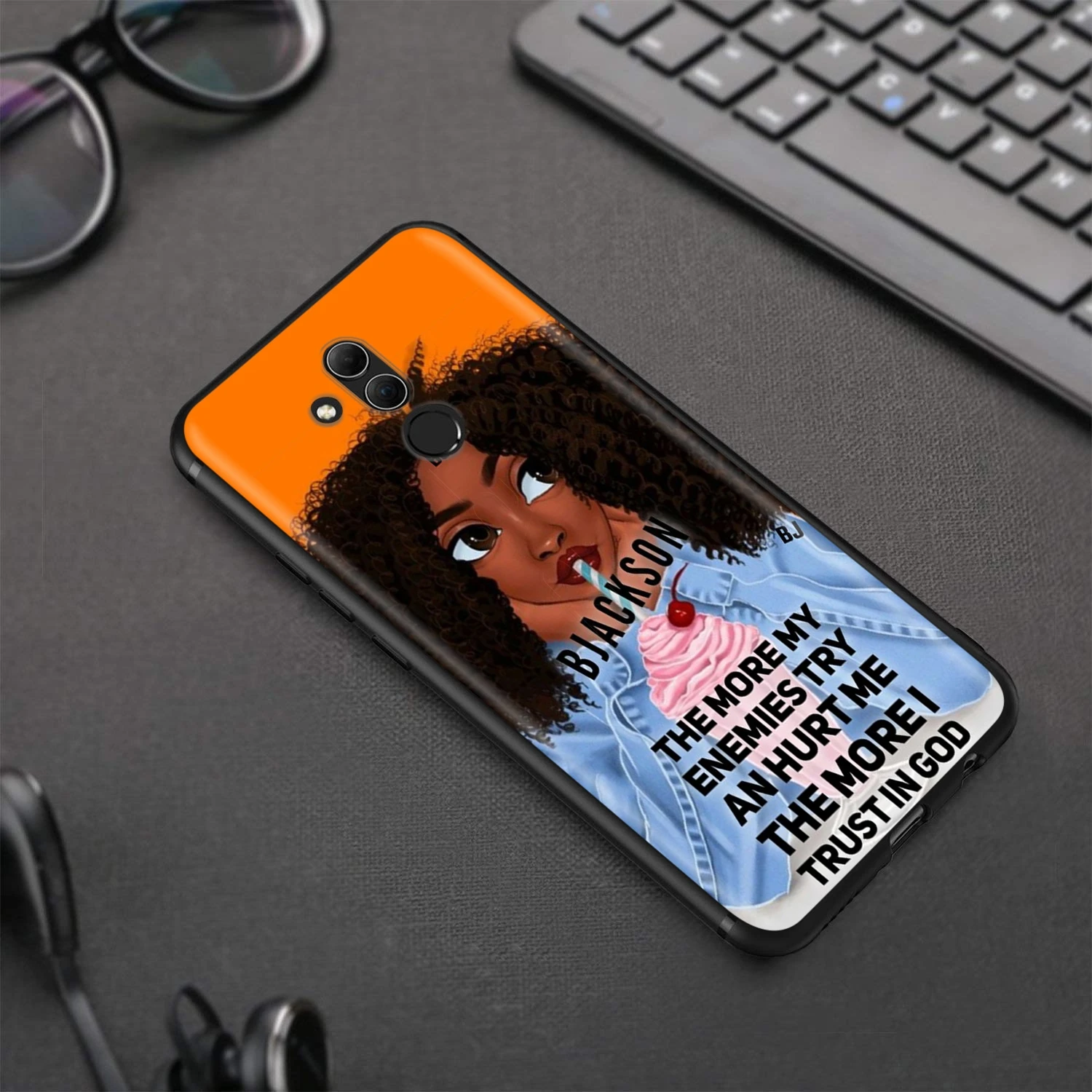 Lavaza Черный Девушка волшебный меланин поппин чехол для Huawei P30 P20 P10 P9 P8 Mate 20 10 Pro Lite P