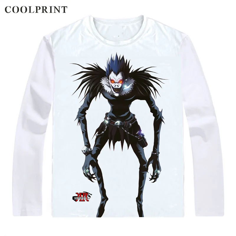Недалеко от Ryuk матовый риюку Shinigami футболка тетрадь смерти Desu Noto Мужская на