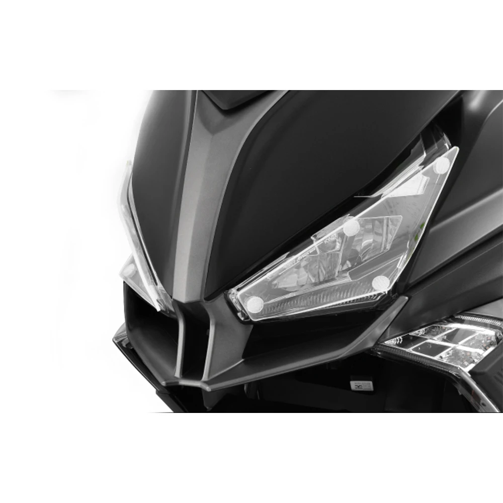 Защитный чехол для передней фары мотоцикла Kymco xquos 400 2017 2018 2019|Накладки и