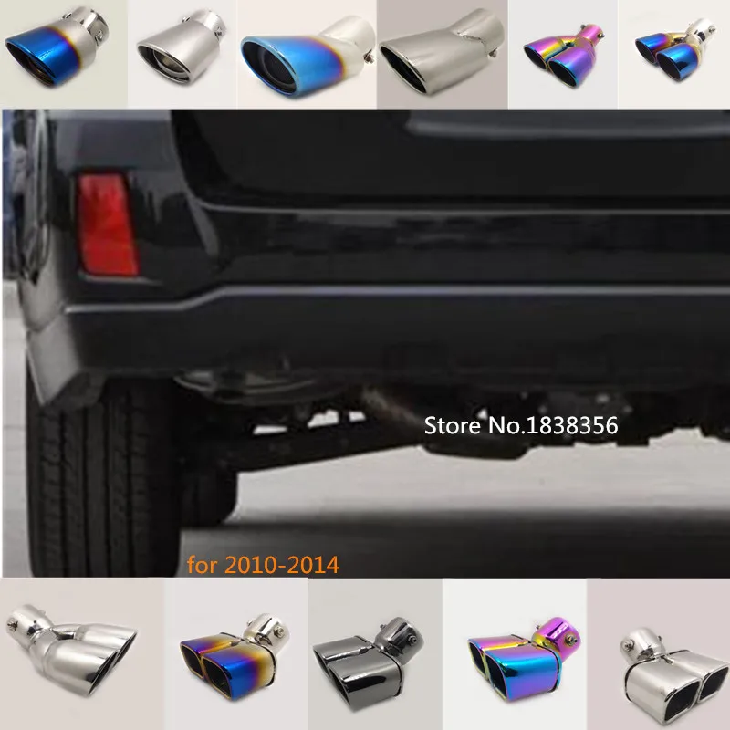Автомобильный глушитель для subaru Outback 2010 2011 2012 2013 2014 внешний выхлопной трубы из