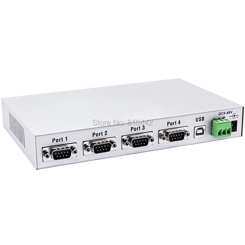 4 порта rs232 конвертер usb в последовательные конвертеры DB9 com RS232 концентратор