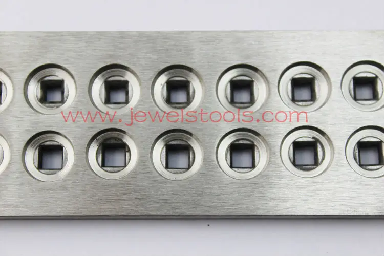 Drawplate из карбида вольфрама квадратной формы различные модели 3 10 5 00 мм 7 номер