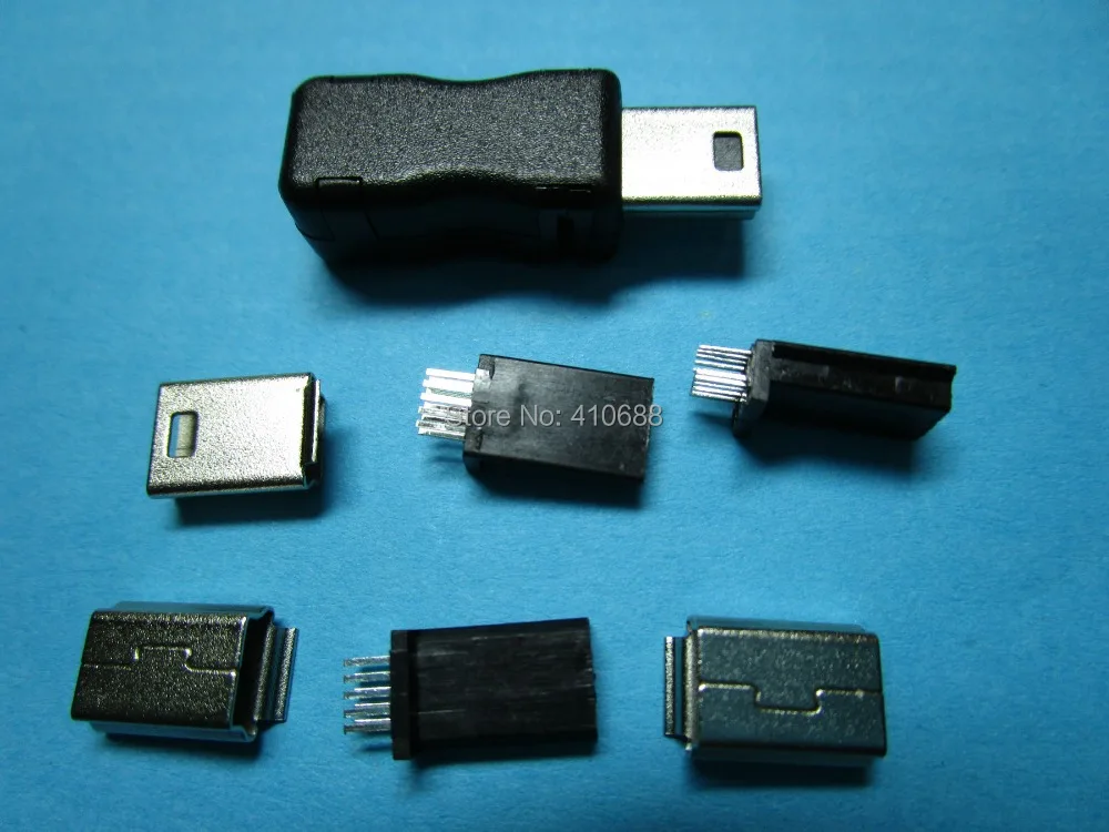20 шт. мини USB 10 Pin штекер 180 градусов разъем Пластиковый черный|usb pic|plastic perfumeusb plastic