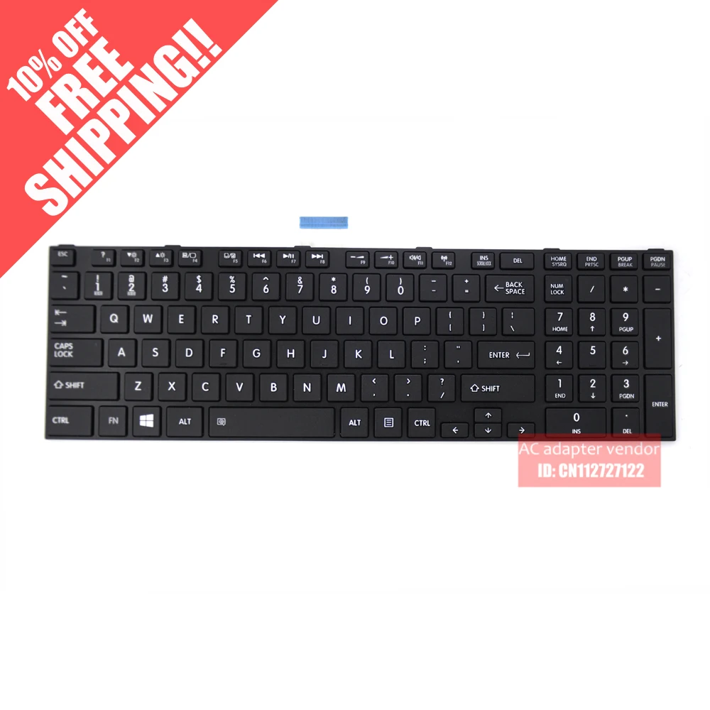 Для TOSHIBA L850 C850 L850D L855 C855 L870 L850C Клавиатура ноутбука