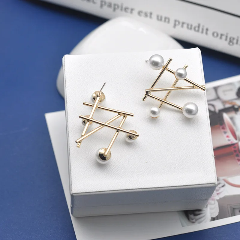 Лидер продаж 2019 модные ювелирные изделия новый дизайн геометрические