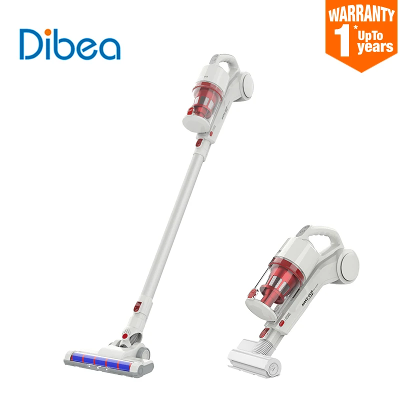 Dibea DW200 Pro пылесос домашний Автомобильный Ручной беспроводной 17000Pa всасывающий