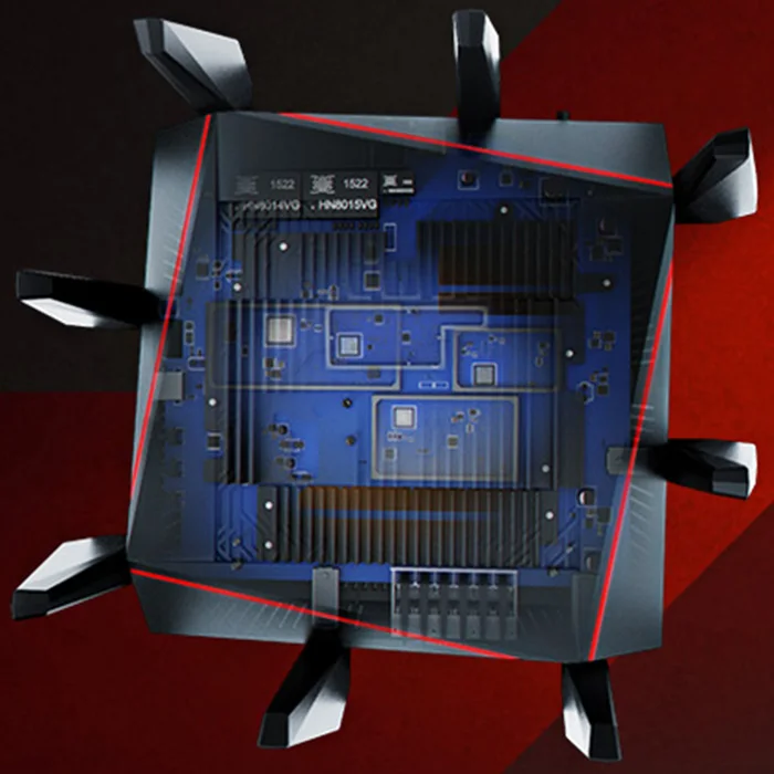Оригинальный ASUS RT-AC5300 5334 Мбит/с Беспроводной маршрутизатор AC5300 трехдиапазонный