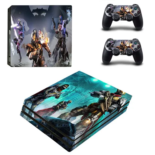YSP4P-0070 Игра Destiny 2 PS4 Pro наклейка для кожи виниловая наклейка для консоли Playstation 4 и 2 контроллера PS4 Pro наклейка для кожи - Цвет: YSP4P-0070