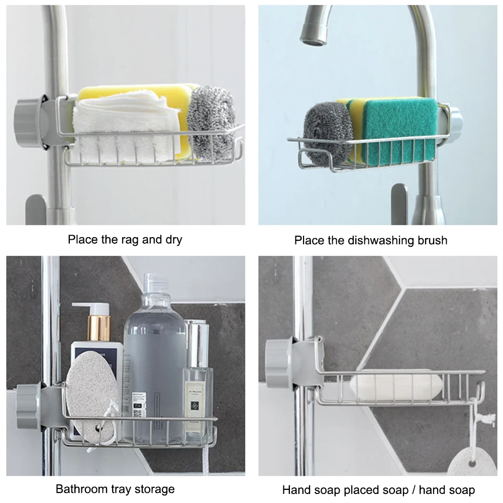 Кухонный кран для раковины стеллаж хранения сливная корзина душевая стойка из