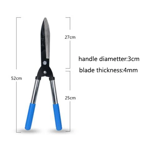 blue handle Длинные ручки сучкорезы фруктовых деревьев секаторы садовые инструменты секаторы садовые ножницы садовые секаторы инструменты для прививки - Цвет: blue handle