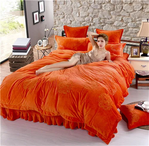 Высококачественный семейный тканевый Модный Зимний Комплект постельного белья