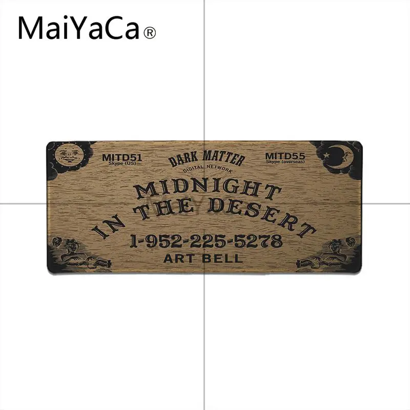 MaiYaCa, новинка, Ouija, доска для ноутбука, игровой коврик для мыши, коврик для мыши с рисунком аниме, большой размер, игровой коврик для мыши