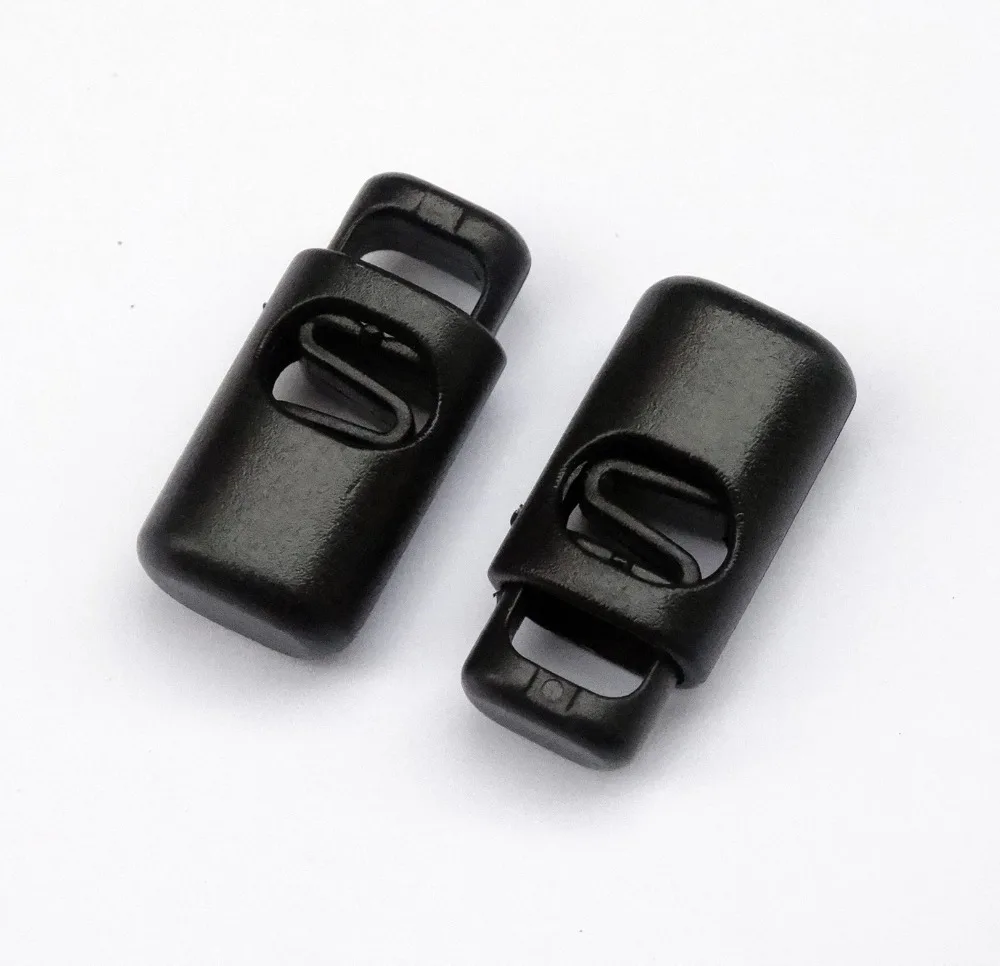 35 шт./лот черные пластиковые Пружинные фиксаторы с одним отверстием | Дом и сад