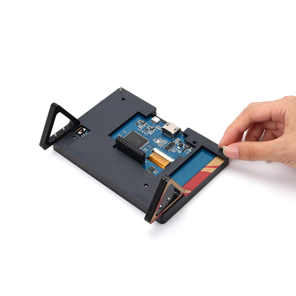 5,0 дюймовый lcd сенсорный экран модуль 800*480 TFT сенсорный экран дисплей модуль+ акриловый кронштейн чехол для Raspberry Pi 3 B+/3/2
