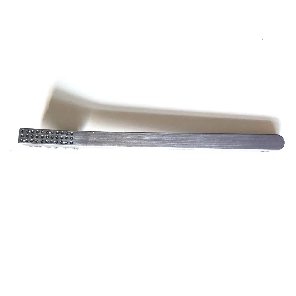 Qianli ipross DS1102 многофункциональная al стальная щетка ручка из алюминиевого сплава с функцией намагничивания серебристо-серая матовая текстура