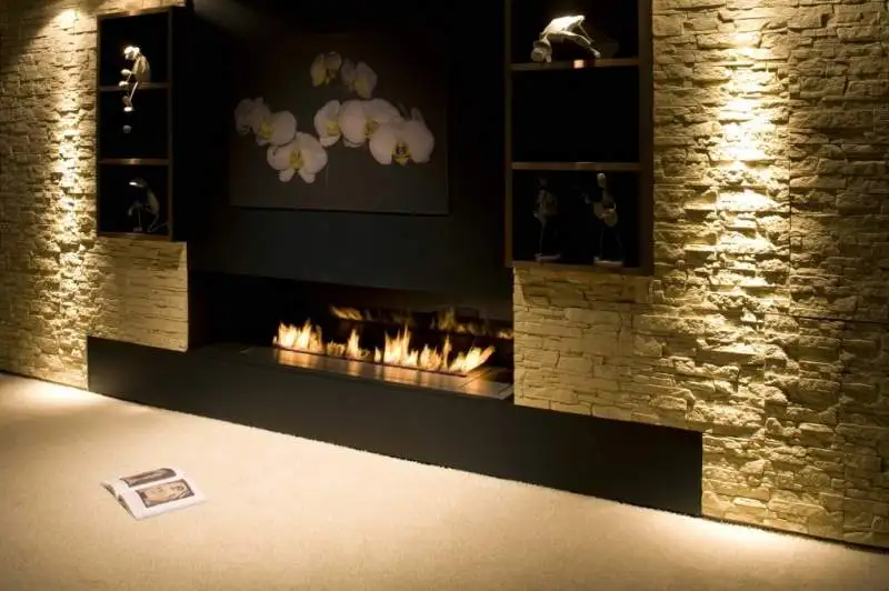 Inno living fire 24 inch smart control ethanol fireplace wall insert | Строительство и ремонт